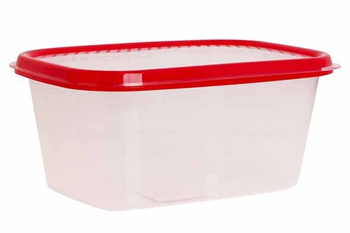 Decor Match-Ups Basiques Boîte Hermétique Oblong 1L Rouge