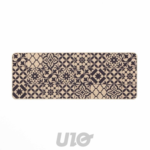 Douceur d'Intérieur Tapis Bizancia 45x120 cm Imprimé Naturel