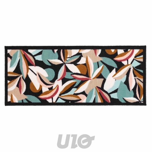 Douceur d'Intérieur : Tapis rectangulaire Lavinia 50x120 cm imprimé multicolore
