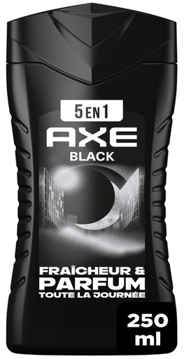 Axe Black Gel Douche 5 en 1 Fraîcheur & Parfum 250ml