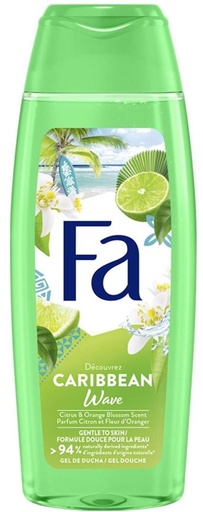 Fa Gel Douche Caribbean Wave Citron & Fleur d'Oranger 250 ml