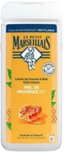 Le Petit Marseillais Crème Douche & Bain Miel de Provence Bio 380ml