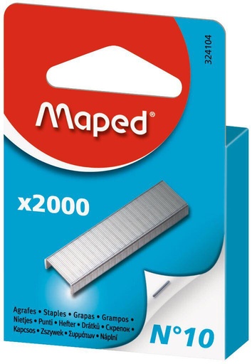 AGRAFES N°10 - 2000P BLISTER
