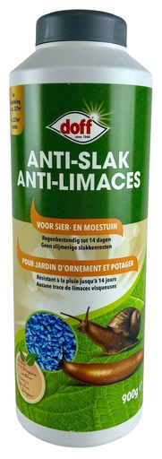Doff Anti-Limaces Escargots Granulés Biologiques 900g Résistant Pluie