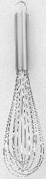 [TS-KT1262B] FOUET INOX 6.5X6.5X30CM