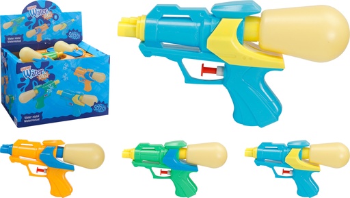 SUPER Water FUN Pistolet à Eau 18cm Multicolore Enfant Été