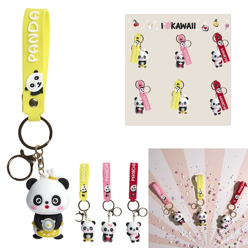 Porte-clés Panda Mignon Chef The Concept Factory Silicone