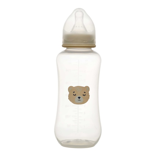 Tom Et Zoe Biberon Bébé 300 ml Motif Ourson Transparent