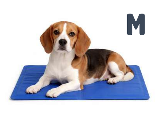 Tapis Rafraîchissant Mon Ami Luki FRESHBED Chien Taille M Bleu