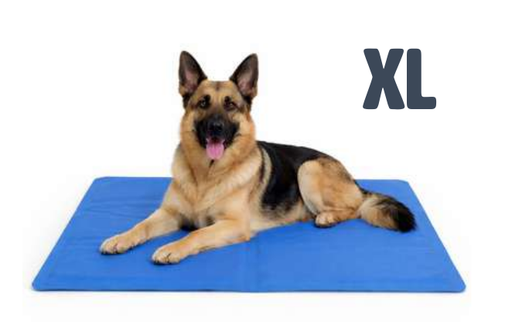Mon Ami Luki Tapis Fraîcheur FRESHBED Chien XL 120x80cm Bleu