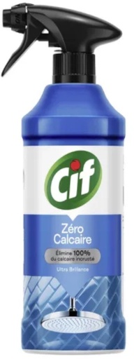 Cif Zéro Calcaire Spray Anti-calcaire Ultra Brillance 435ml