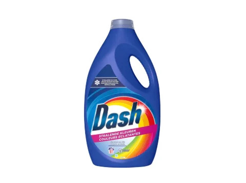 Dash Lessive Liquide Couleurs Éclatantes 2.295L