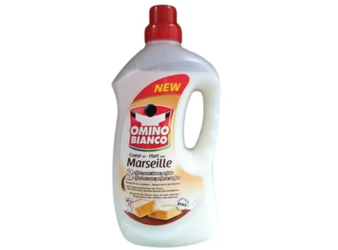 Omino Bianco Lessive Liquide Cœur de Marseille 1,5L 25 Doses