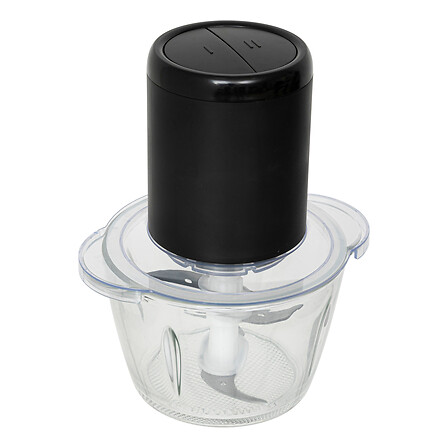 5Five Hachoir Électrique Sans Fil Clip'n Go Noir Bol Verre