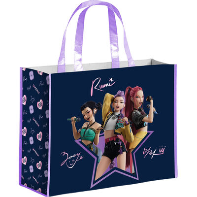 SAC CABAS K-POP DEMON HUNTERS HUNTRIX NOIR