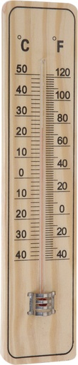 Thermomètre en bois contreplaqué
