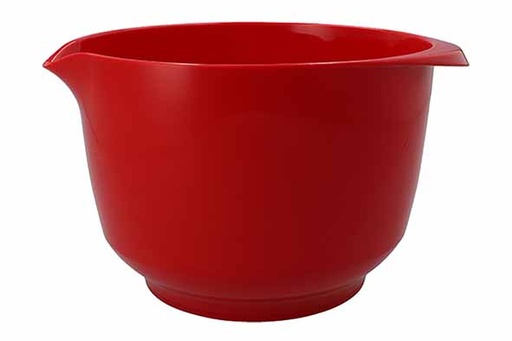 Birkmann Colour Bowls Bol Mélangeur 3L Rouge Cerise PET