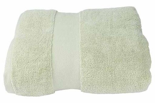 Billynn Serviette de Bain PUUR Coton Vert Sauge 650g/m² 100x200cm