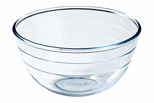 Ô Cuisine Bol Mélangeur Verre Borosilicate 3L Ø24cm