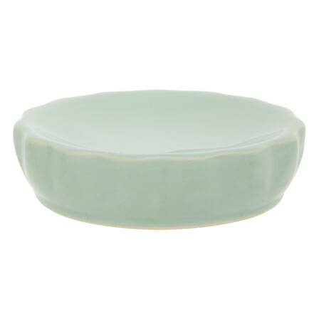 Porte-savon 5Five Suny Colorama Grès Vert Céladon Ø11cm