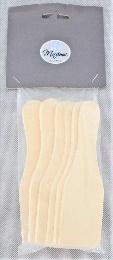 [TS-KT214006] SET DE 6 SPATULES À RACLETTE 15X6X0.6CM