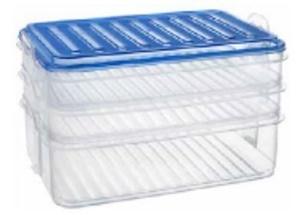 [TS-G464] BOITE A CHARCUTERIE 3 COMPARTIMENTS EMPILABLES