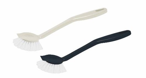 [HD-01002] BROSSE DE VAISSELLE RONDE EN PLASTIQUE - 2 COULEURS DISPONIBLES