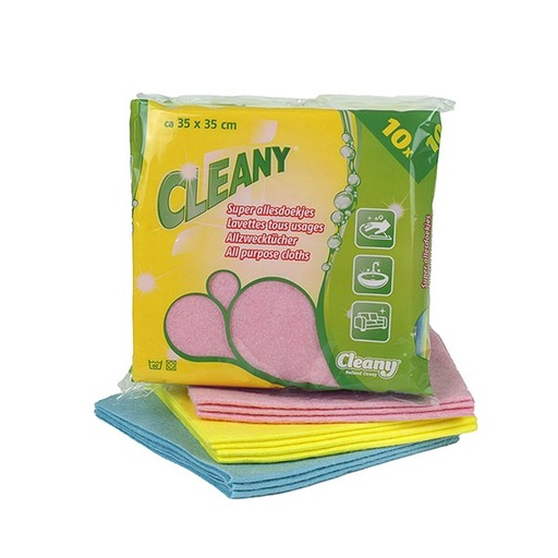 [HD-03011] LAVETTES VAISSELLE 10 PIÈCES - 110G - 35 x 38CM