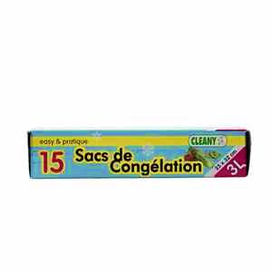 [HD-07007] SACS DE CONGÉLATION DE 3 LITRES - 15 PIÈCES - ÉPAISSEUR 20mu