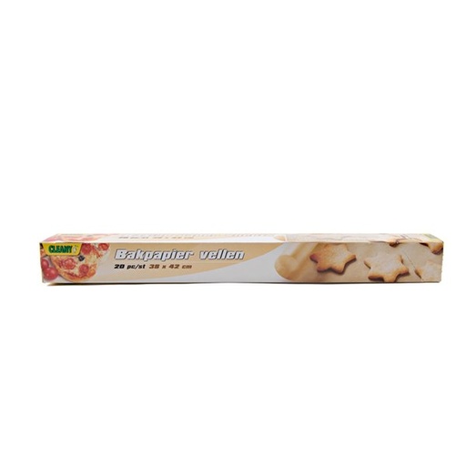 [HD-07019] PAPIER CUISSON - 20 FEUILLES - 38x42CM