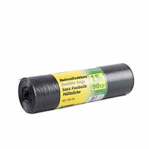 [HD-07015] SACS POUBELLE DE 90 LITRES - ROULEAU DE 15 PIÈCES - ÉPAISSEUR 32mu