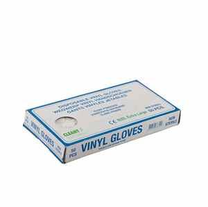 [HD-14008] GANTS VINYLE TAILLE XL - 50 PIÈCES