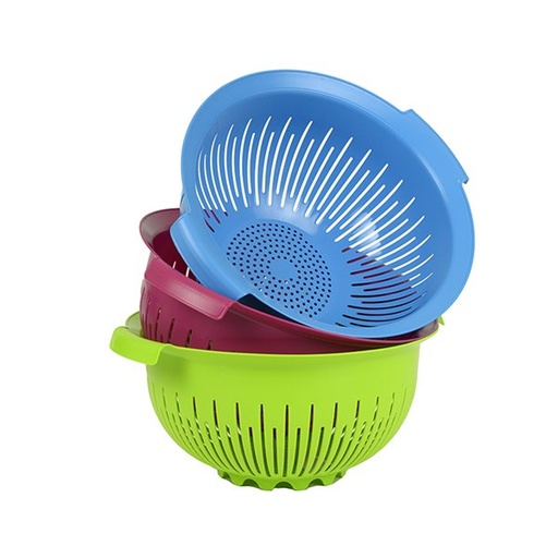 [HD-16022] PASSOIRE DE 26CM - 3 COULEURS DISPONIBLES